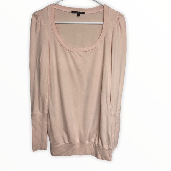 TRULY Madly Deeply Pink Puff Sleeve Sweater, Small - Picture 1 of 6